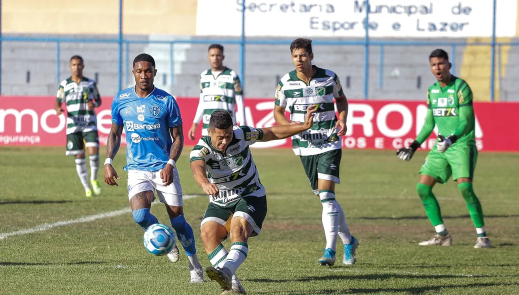 Marcelo marcou o gol de empate para o Altos