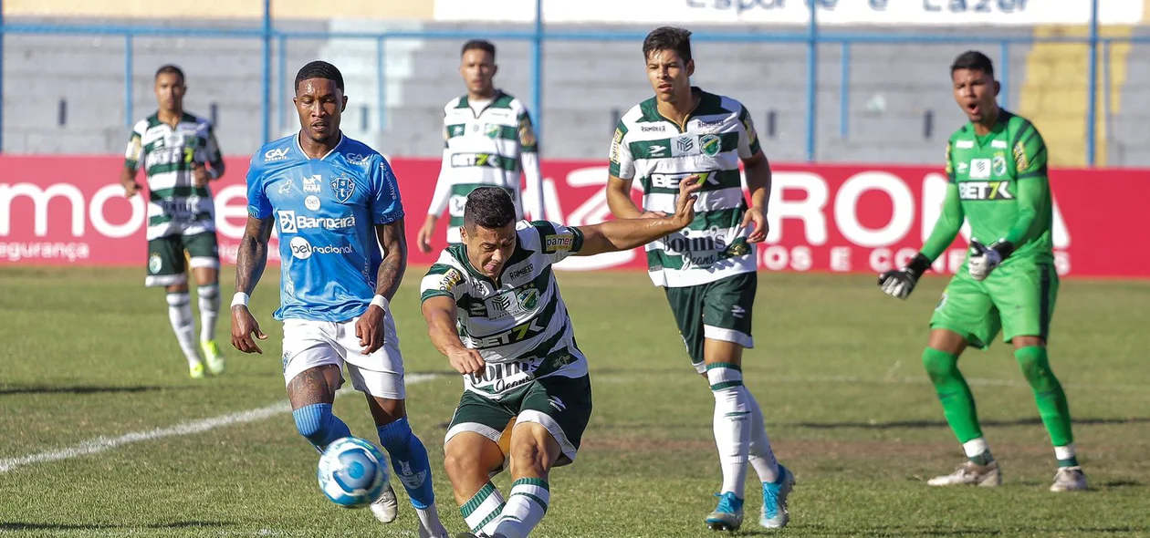 Marcelo marcou o gol de empate para o Altos