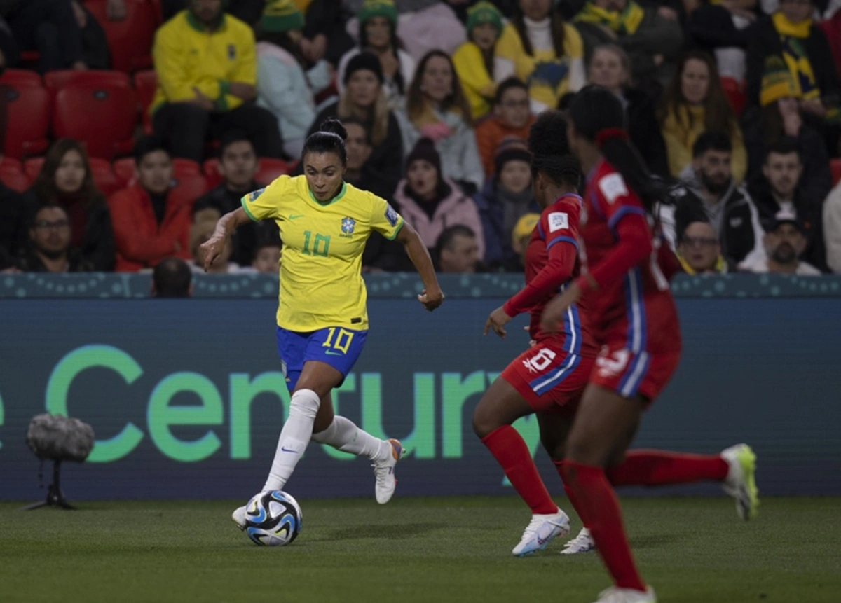Marta, camisa 10 da seleção brasileira