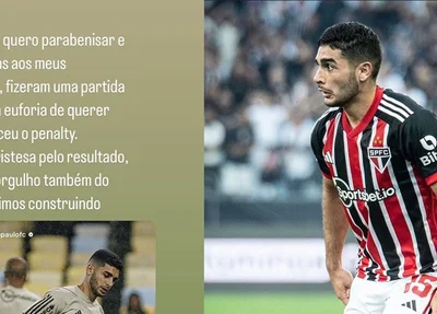 Michel Araújo pede desculpas por pênalti cometido