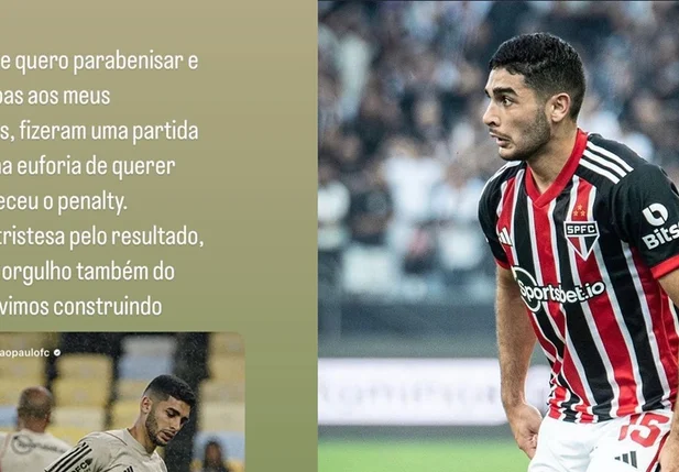 Michel Araújo pede desculpas por pênalti cometido