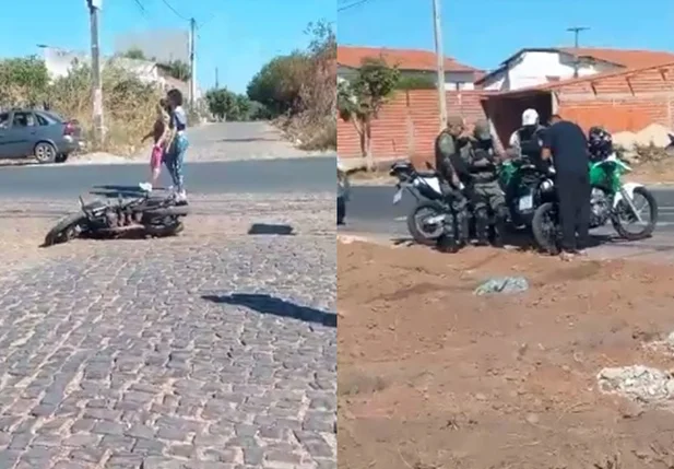 Motociclista morre ao tentar atravessar avenida no bairro Torquato Neto