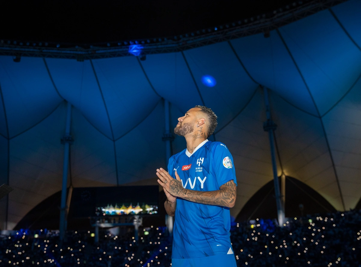 Neymar é apresentado no Al-Hilal