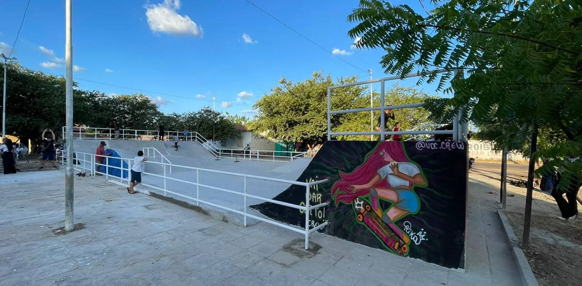 Nova praça de skate