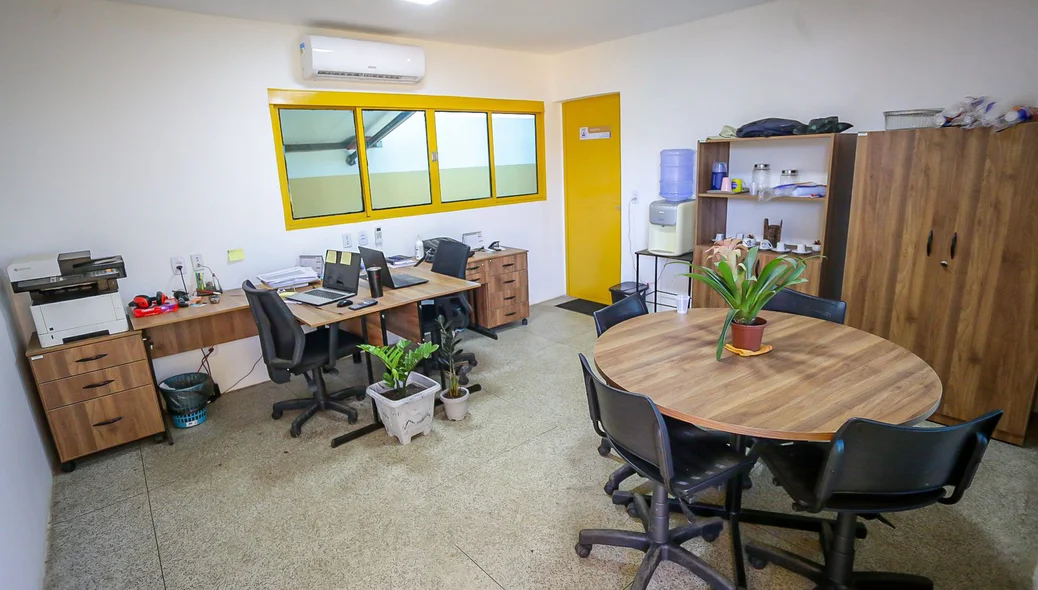 Novo escritório localizado na Usina de Asfalto