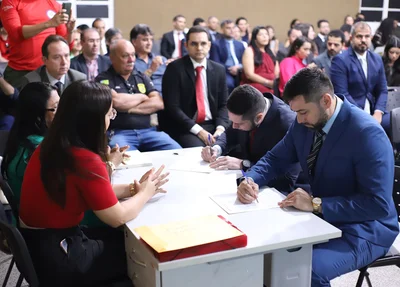 Novos delegados do Piauí assinam Termo de Posse