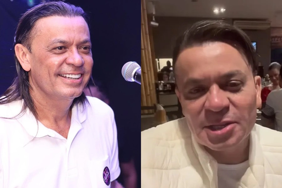 O antes e depois do cantor de Forró Frank Aguiar