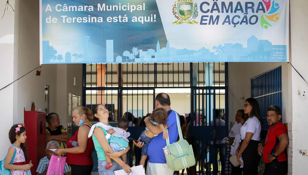 O evento aconteceu no Portal da Alegria