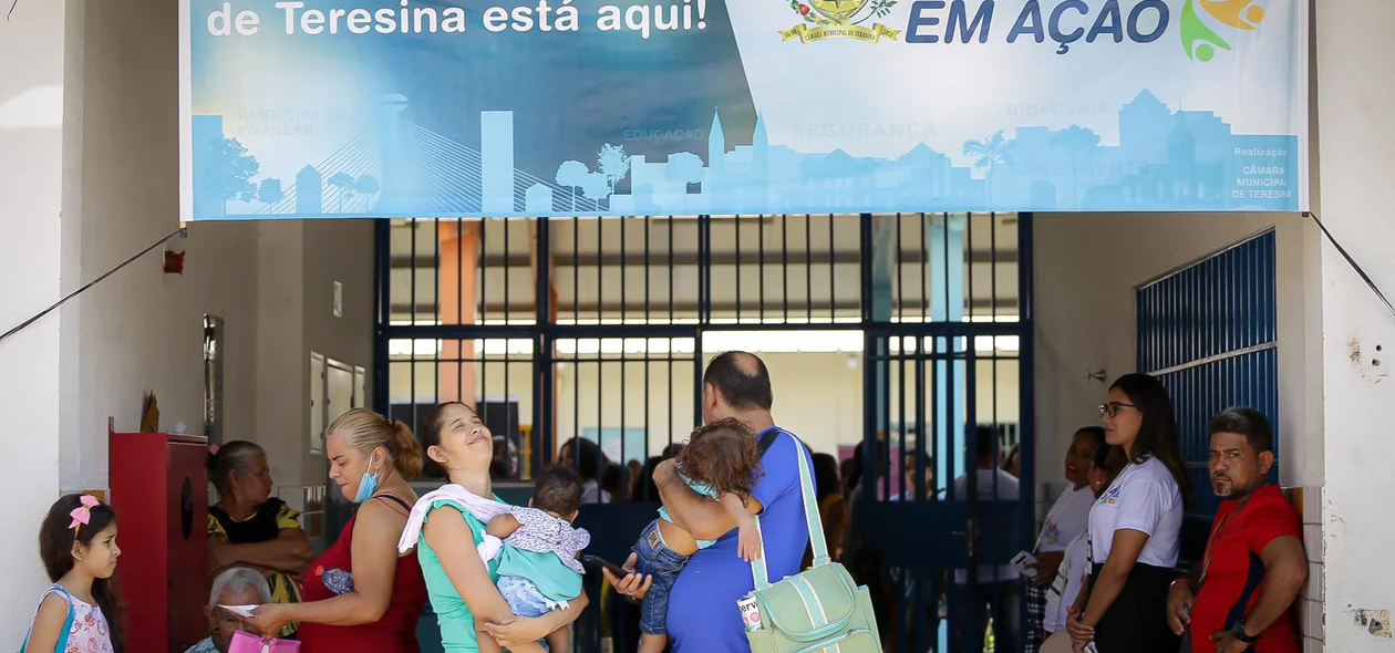 O evento aconteceu no Portal da Alegria