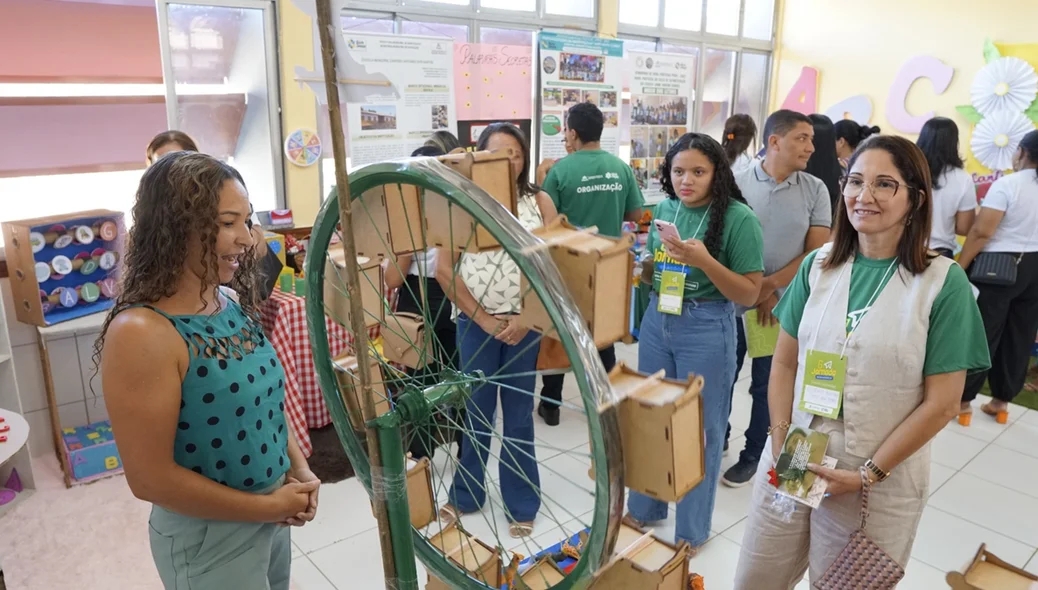 O evento educacional ocorreu na Escola Municipal Centro Comunitário São José.