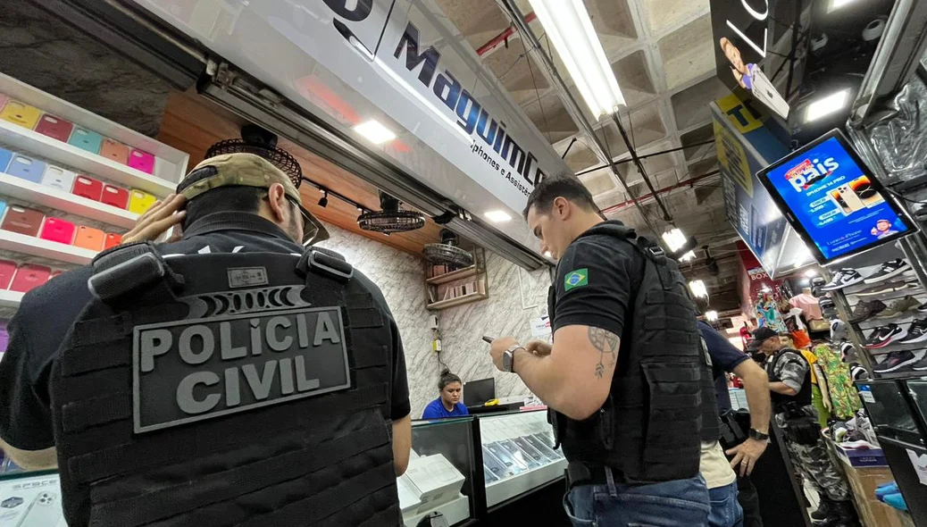 O loja Maguim Cell foi interditada pela segunda vez
