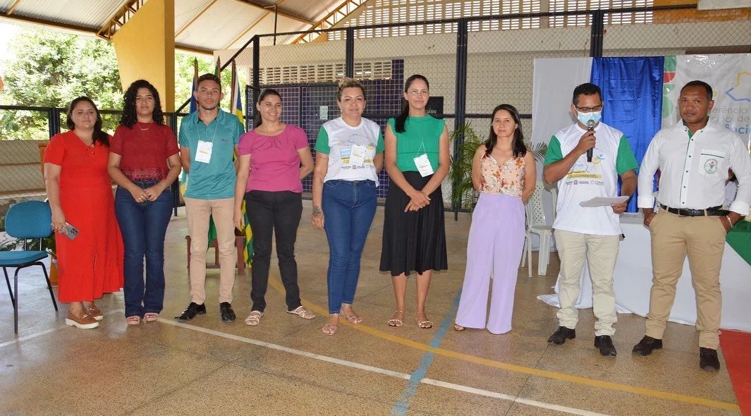 O Prefeito João Arilson, o vice-prefeito Evaldo Sotero e os Secretários Municipais estiveram presentes