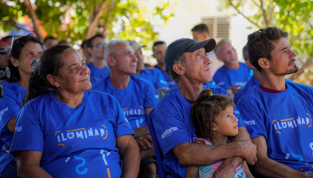 O projeto também faz parte do Programa Luz Para Todos