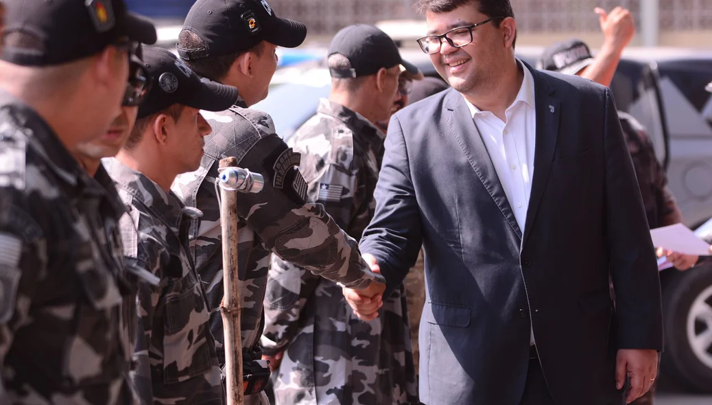 O Secretário de Segurança Pública do Piauí, Chico Lucas, também esteve presente e destacou a importância do soldado para a manutenção da ordem pública