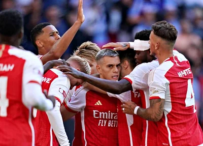 Os Gunners venceram o City nos pênaltis, após empatarem por 1 a 1 no tempo normal de partida