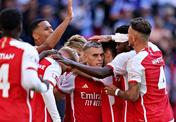 Os Gunners venceram o City nos pênaltis, após empatarem por 1 a 1 no tempo normal de partida