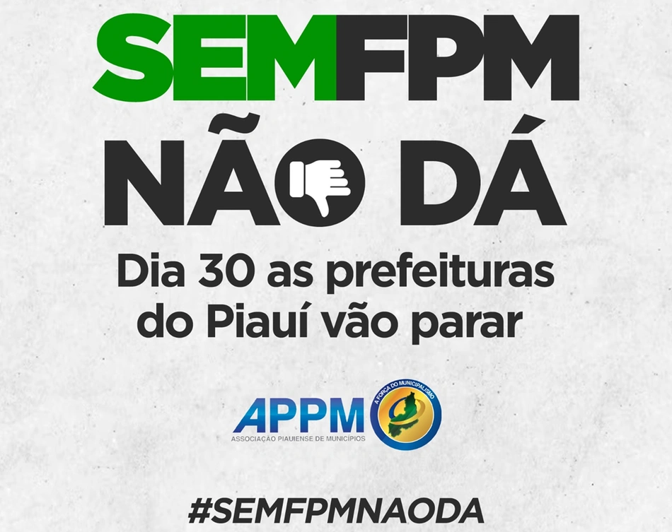 Paralisação está sendo mobilizada pela APPM