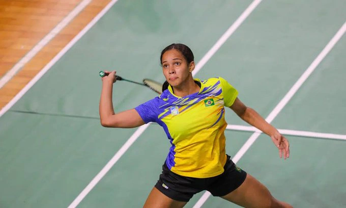 Piauiense Juliana Vieira venceu na primeira rodada do Mundial de Badminton, em Copenhague