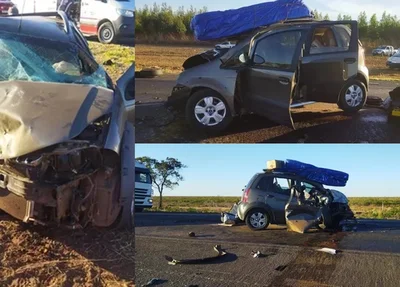Piauiense morre após colisão entre carros na BR 242 na Bahia
