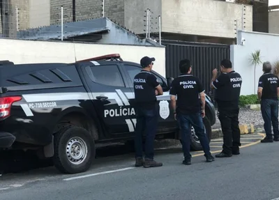 Polícia Civil do Maranhão cumprindo mandados