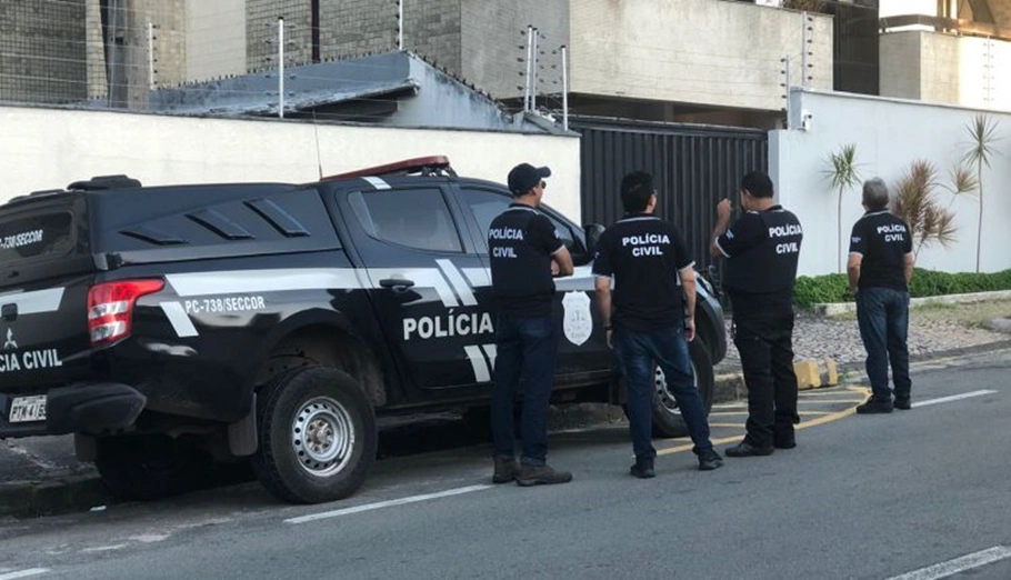 Polícia Civil do Maranhão cumprindo mandados