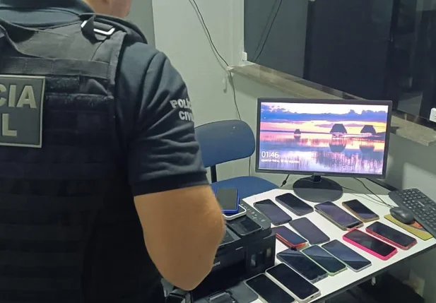 Polícia Civil e SSPPI recuperam celulares furtados em Água Branca