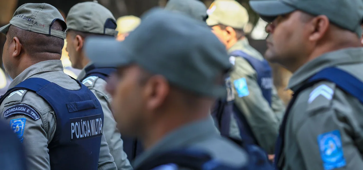 Policiais do 5º Batalhão da Polícia Militar