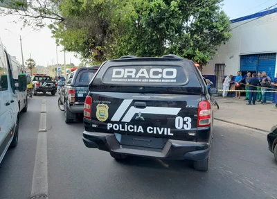 Policiais do DRACO foram acionados para atender a ocorrência
