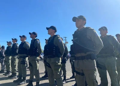 Policiais militares aptos para atuar no Batalhão de Rondas Ostensivas de Natureza Especial (BProne)