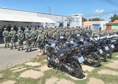 Policiais miltares recém-formados são lotados na cidade de Luís Correia