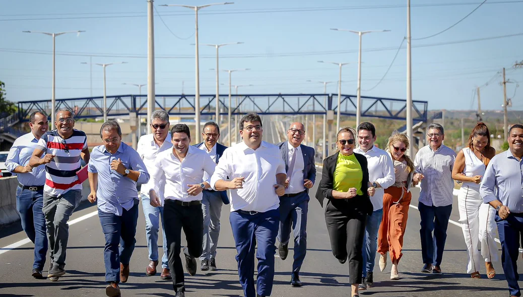 Políticos na duplicação da BR 316