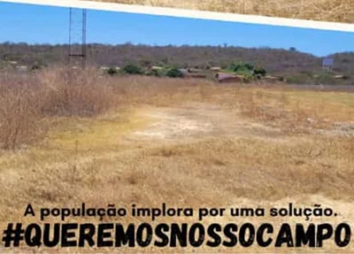 População realiza campanha para o término das obras