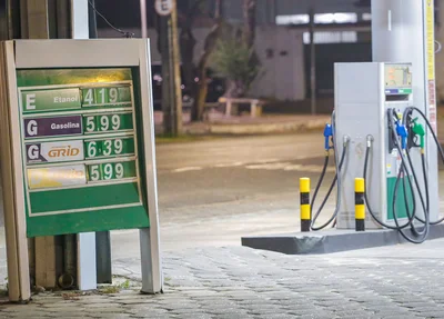 Posto de gasolina na Avenida Centenário