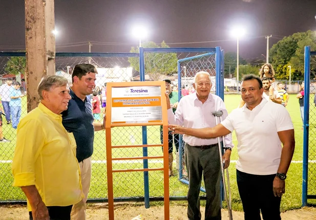 Prefeito Dr. Pessoa inaugurou a Arena Morada do Sol