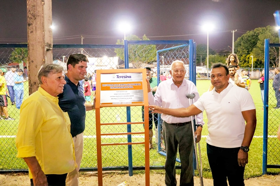 Prefeito Dr. Pessoa inaugurou a Arena Morada do Sol
