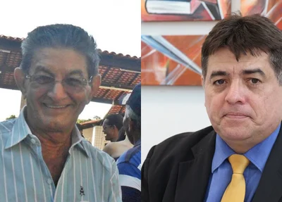 Prefeito Elói Pereira e seu filho, o promotor Elói Júnior