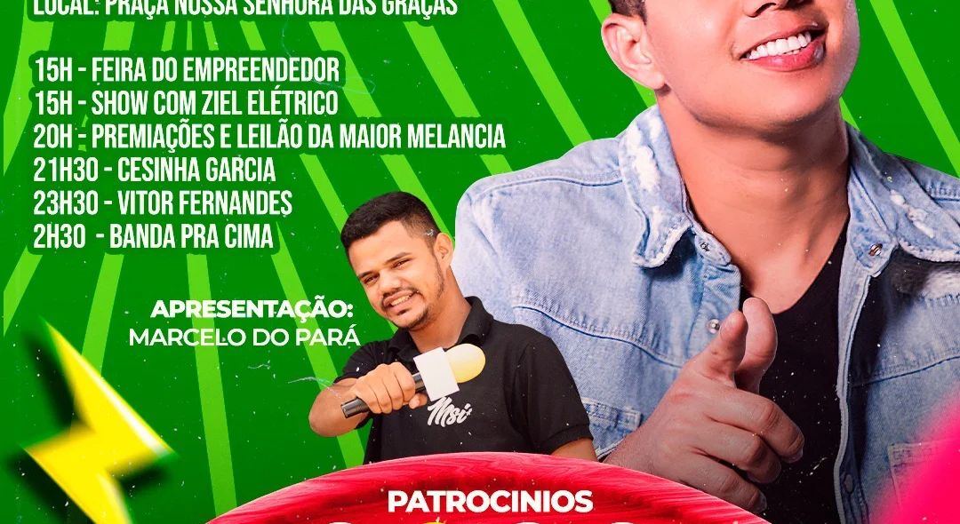 Prefeito Hilton Gomes divulga programação oficial do Festival da Melancia 2023 em Jatobá do Piauí