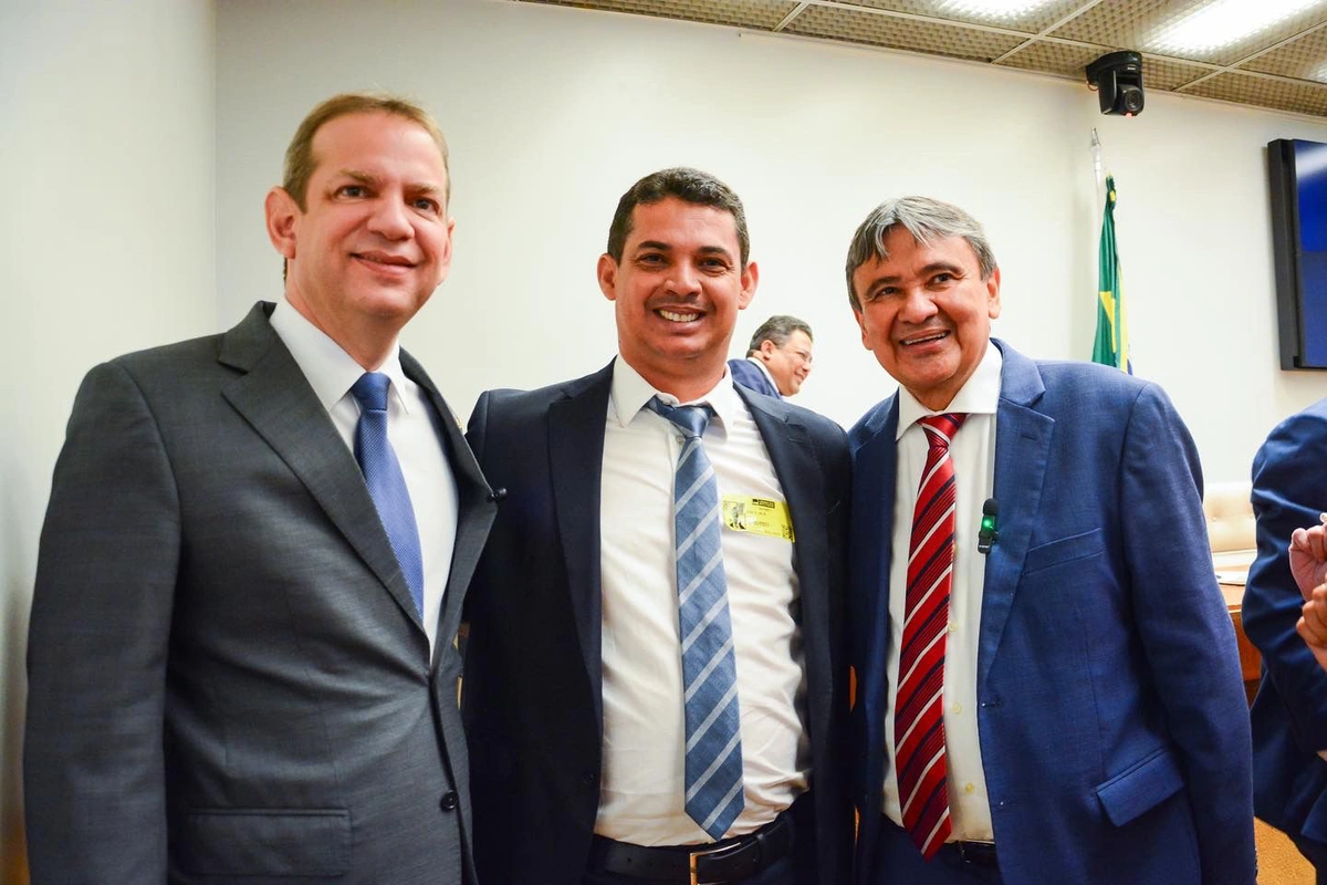Prefeito João Arilson e o ministro Wellington Dias