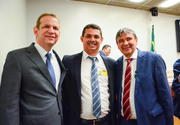 Prefeito João Arilson e o ministro Wellington Dias