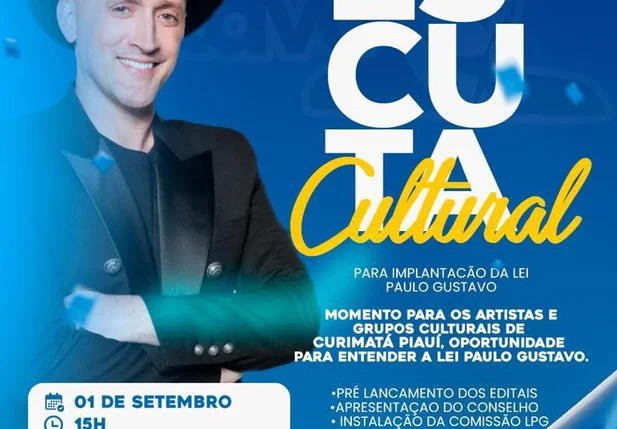 Prefeitura de Curimatá realiza evento cultural em parceria com Departamento de Cultura