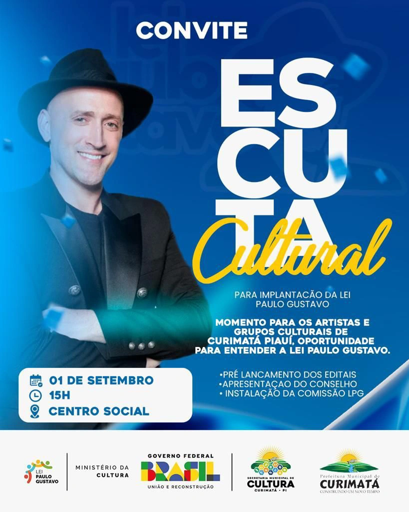 Prefeitura de Curimatá realiza evento cultural em parceria com Departamento de Cultura
