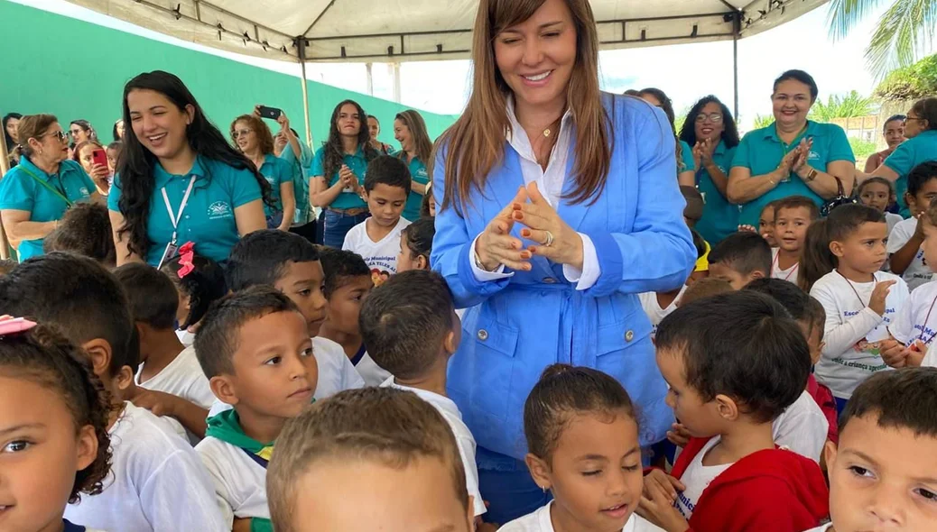 Prefeitura de Esperantina inaugura reforma em escola municipal