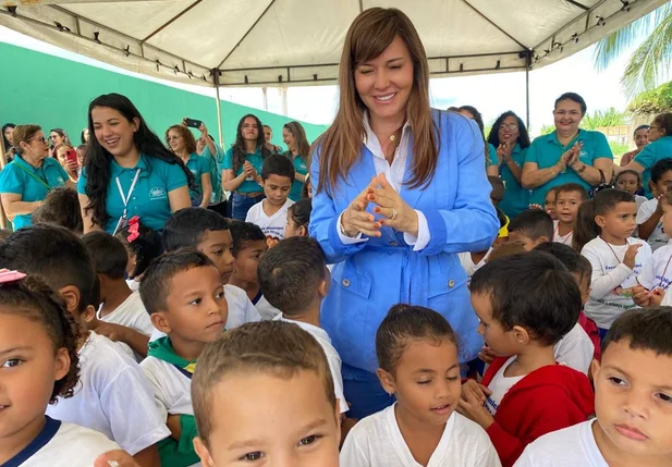 Prefeitura de Esperantina inaugura reforma em escola municipal