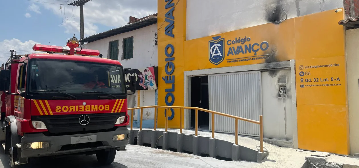 Princípio de incêndio registrado no Colégio Avanço