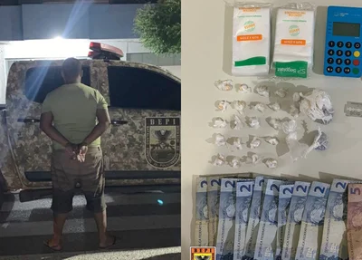 Prisão de traficante em Picos