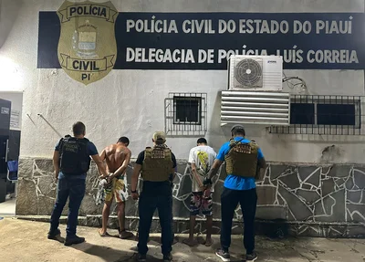 Prisões efetuadas em Luís Correia
