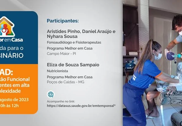 Programa Melhor em Casa da Secretaria Municipal de Saúde (SMS) de Campo Maior