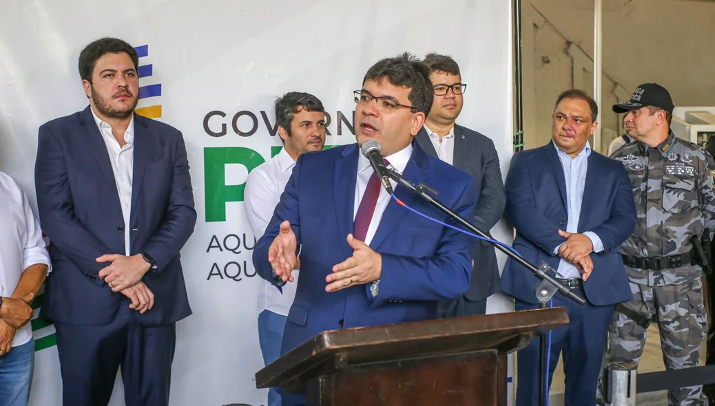 Rafael Fonteles discursando