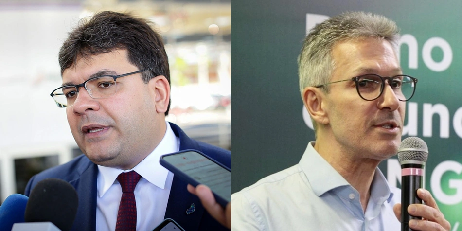 Rafael Fonteles e Romeu Zema