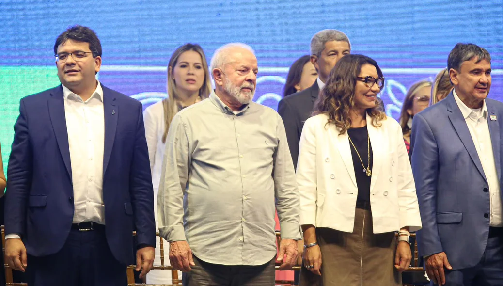 Rafael Fonteles, Lula e a primeira-dama Janja Lula da SIlva
